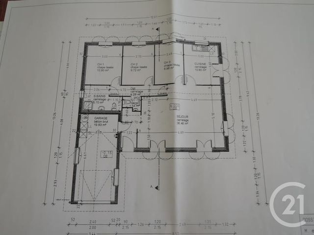 maison à louer - 4 pièces - 89.65 m2 - JATXOU - 64 - AQUITAINE - Century 21 Agence Les Alizés maison à louer - 4 pièces - 89.65 m2 - JATXOU - 64 - AQUITAINE - Century 21 Agence Les Alizés